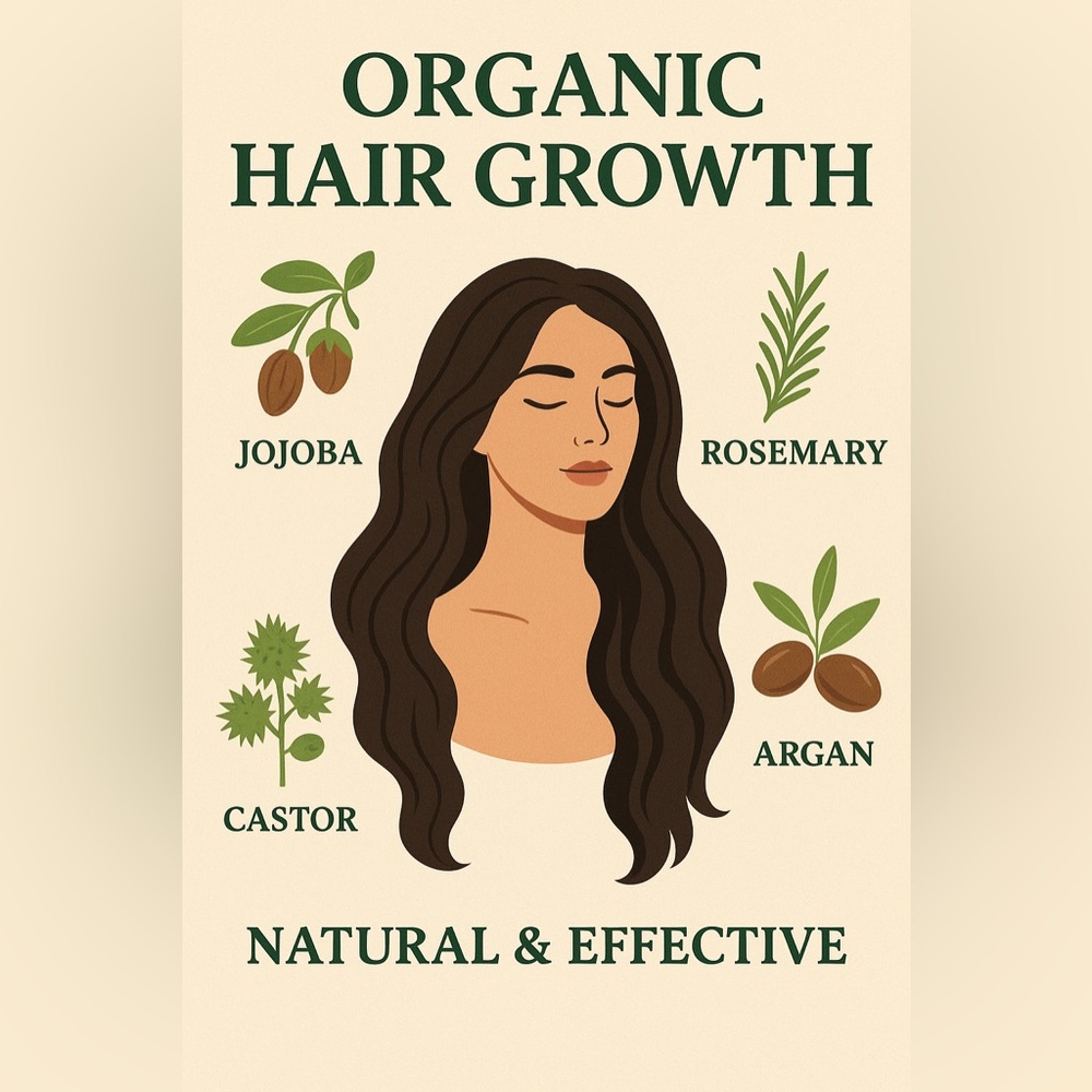 New All Natural Organic Hair Growth Serum